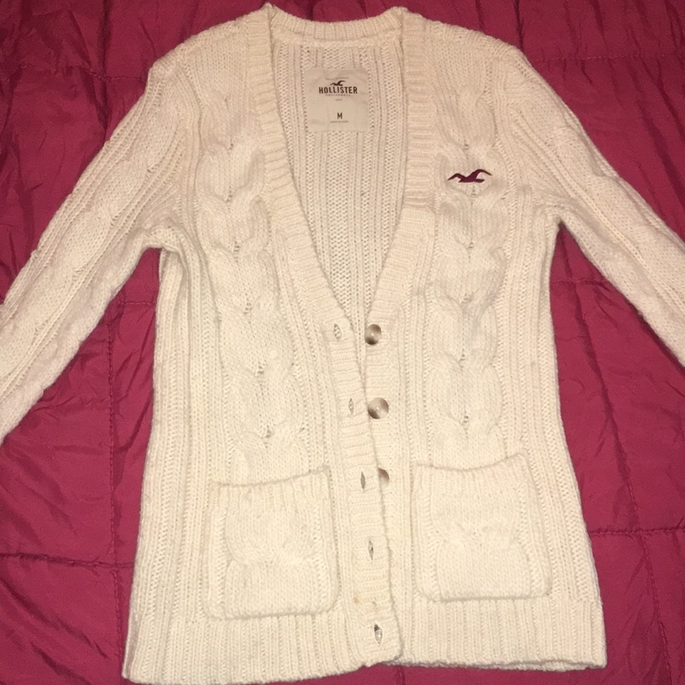 Button up sweater